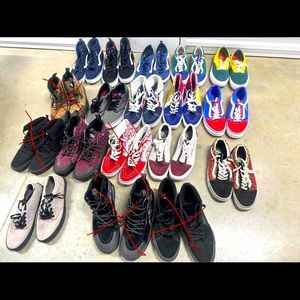 Vans Shoe Collection Must Go!